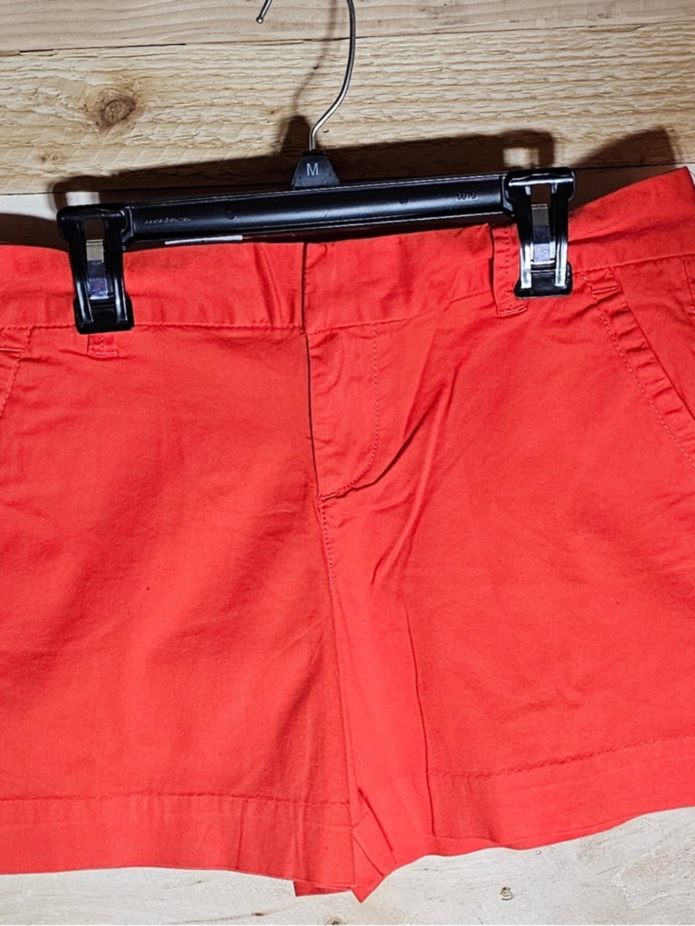 Calvin Klein Women’s Red Casual Cotton Shorts